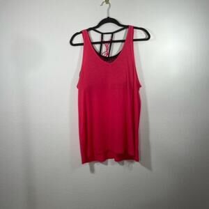 C9 Champion Pink Strappy Racerback Tank Sporty Size XL